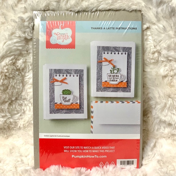 Stampin’ Up! Paper Pumpkin Thanks A Latte Refill Kit - Picture 1 of 3
